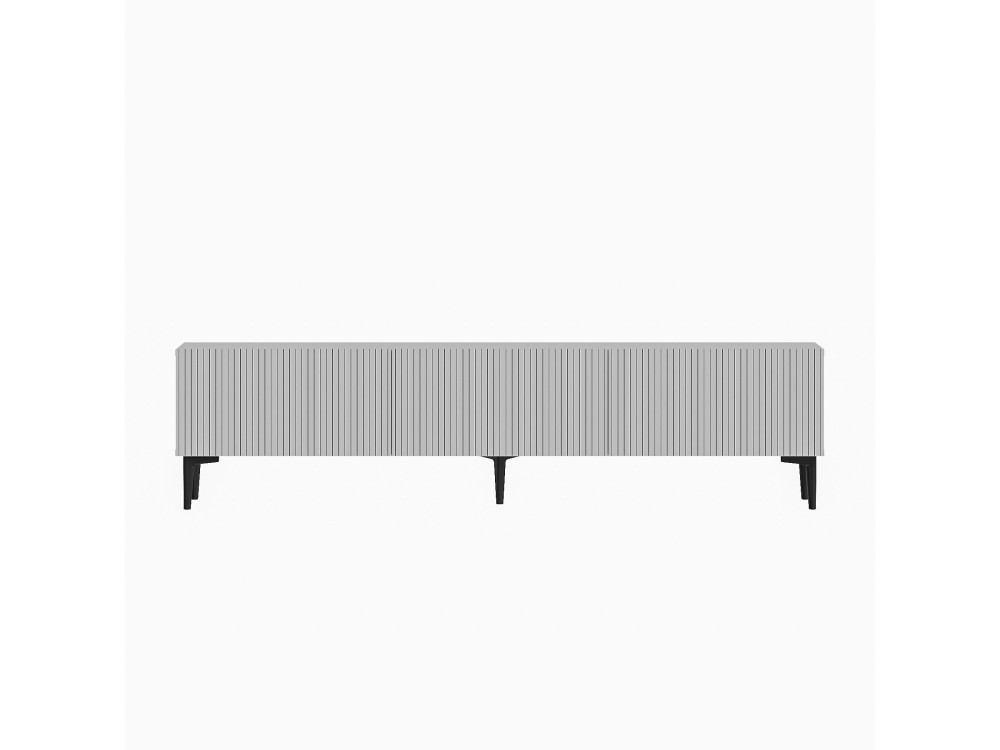 Houten TV-meubel "Oscar" - 180 x 31 x 45 cm - Wit