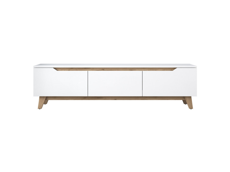 Digi" houten TV-meubel - 180 x 35 x 48 cm - Beige