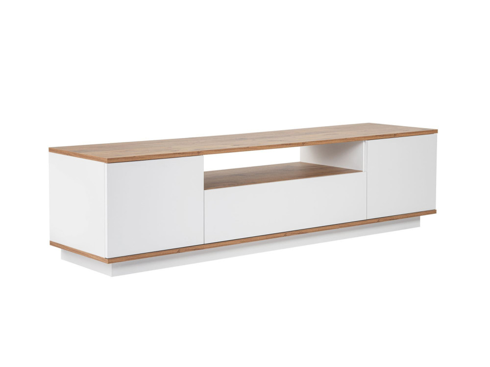 Houten TV-meubel "Veramont" - 180 x 44 x 44 cm - Bruin