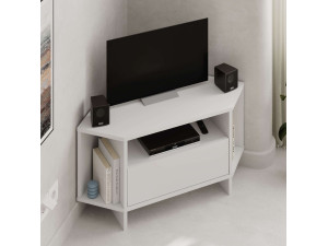 Houten TV-meubel "Viva" - 95 x 35 x 45 cm - Wit 2