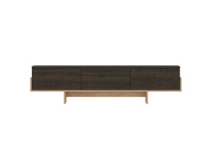 Houten TV-meubel "Hege" - 180 x 30 x 44 cm - Bruin