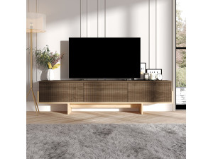 Houten TV-meubel "Hege" - 180 x 30 x 44 cm - Bruin 2