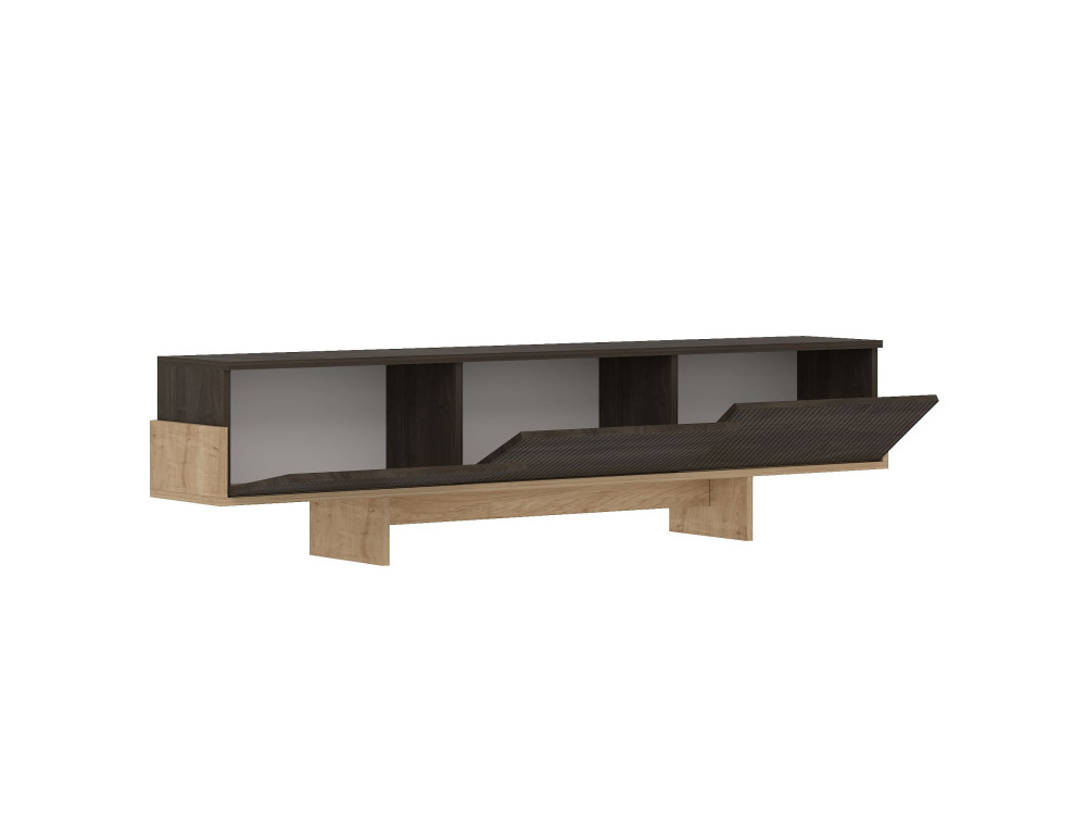 Houten TV-meubel "Hege" - 180 x 30 x 44 cm - Bruin