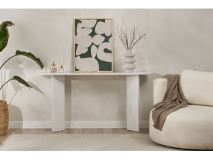 "Sira" houten dressoir - 150 x 35 x 75 cm - Wit 2
