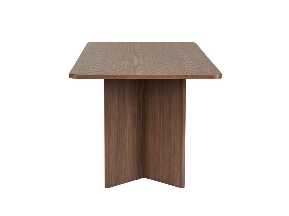 Houten eettafel "Linza" 180 x 90 x 75 cm - Notelaar