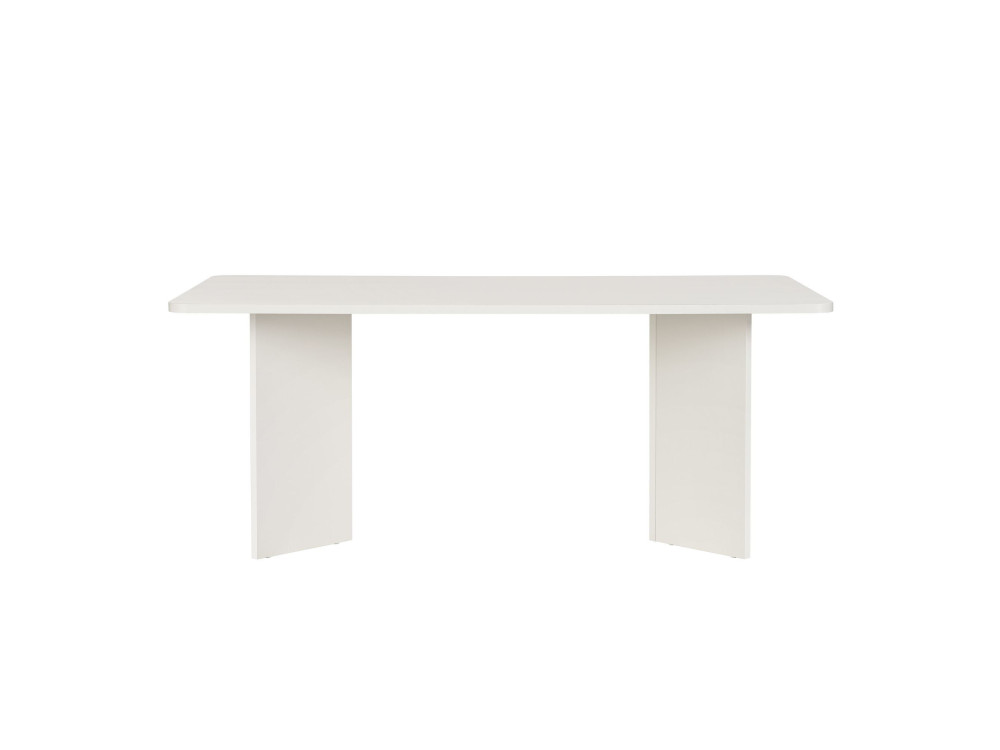 Houten eettafel "Linza" 180 x 90 x 75 cm - Hout wit