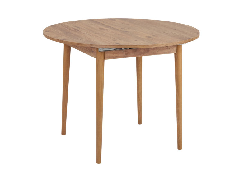 Uitschuifbare houten eettafel "Viona" 100 x 100 x 75 cm - Atlantic Pine