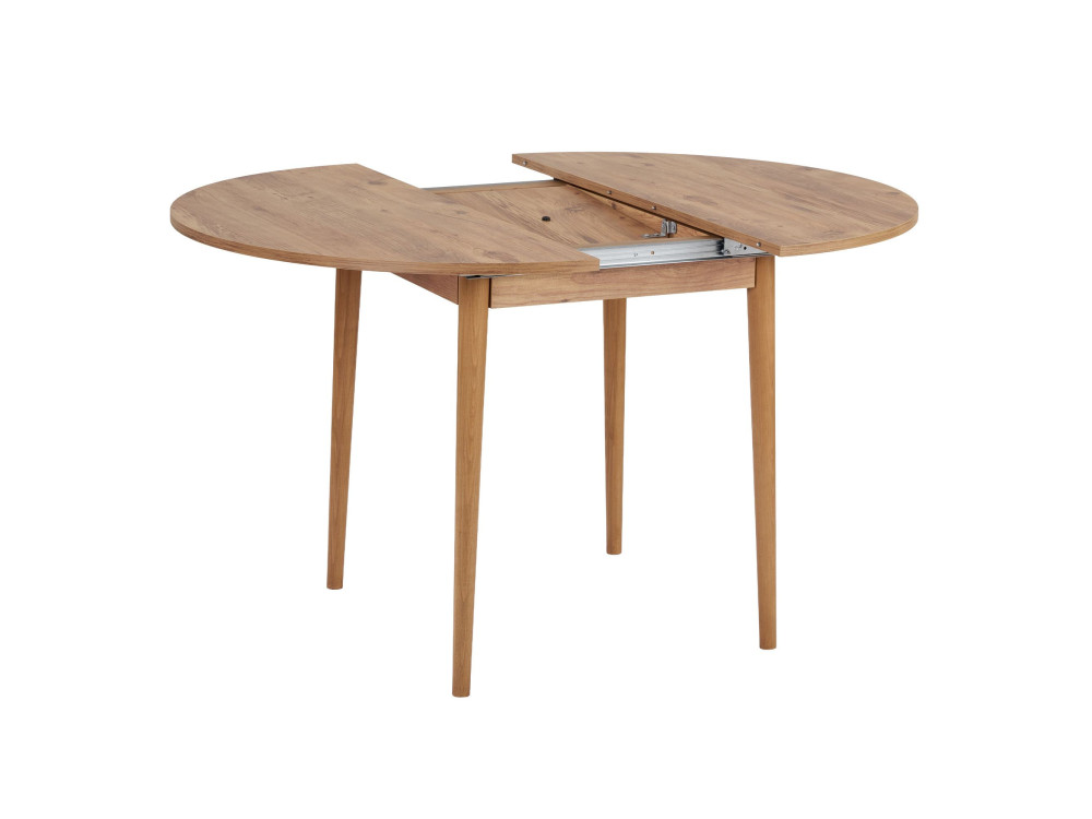 Uitschuifbare houten eettafel "Viona" 100 x 100 x 75 cm - Atlantic Pine