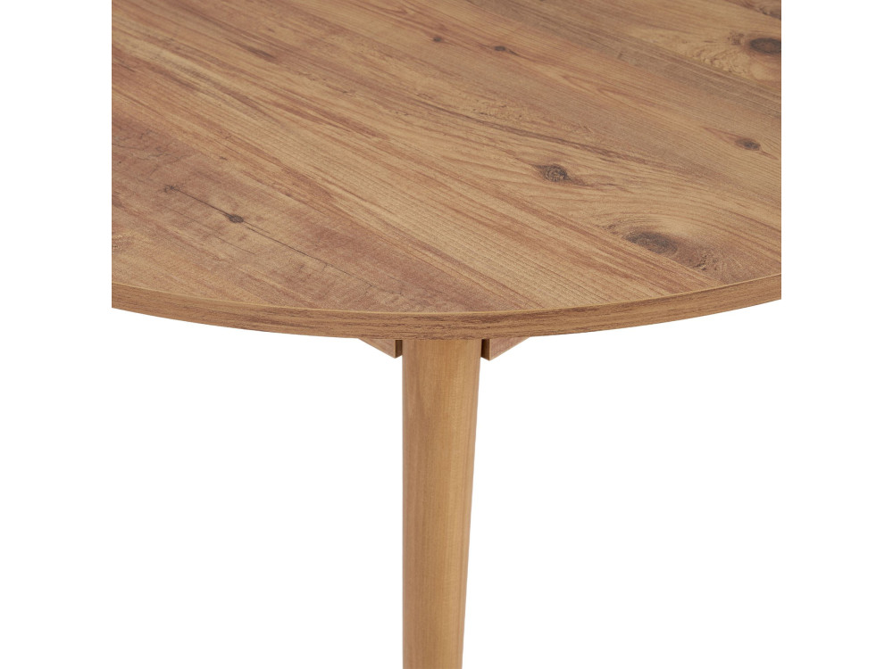 Uitschuifbare houten eettafel "Viona" 100 x 100 x 75 cm - Atlantic Pine
