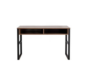 Nove" houten bureau - 120 x 60 x 75 cm - Notelaar