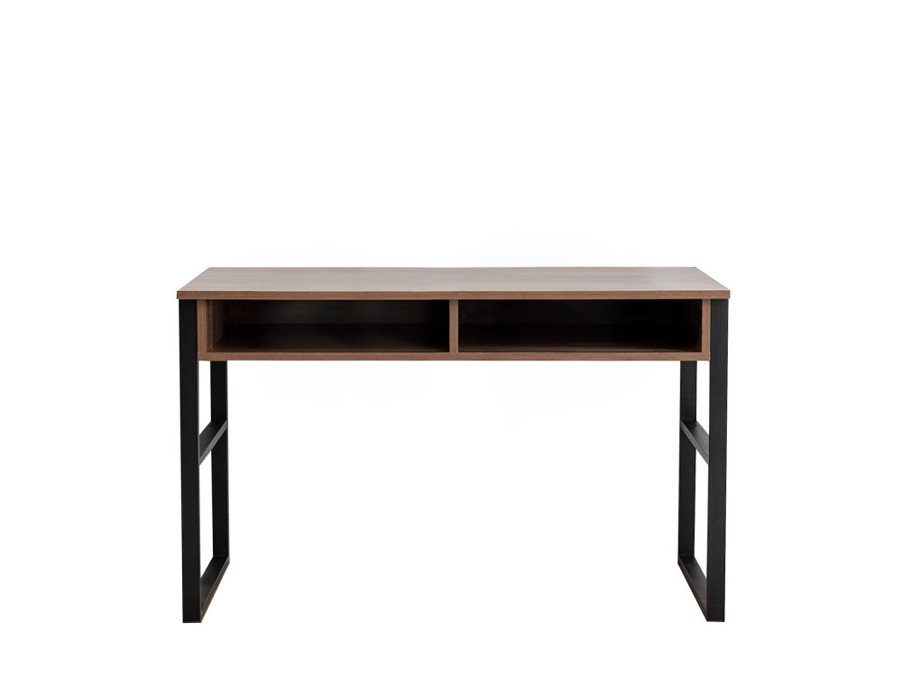 Nove" houten bureau - 120 x 60 x 75 cm - Notelaar