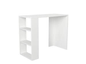 Houten bureau "Netenya" - 90 x 40 x 74 cm - Wit