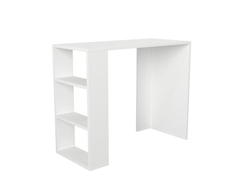 Houten bureau "Netenya" - 90 x 40 x 74 cm - Wit