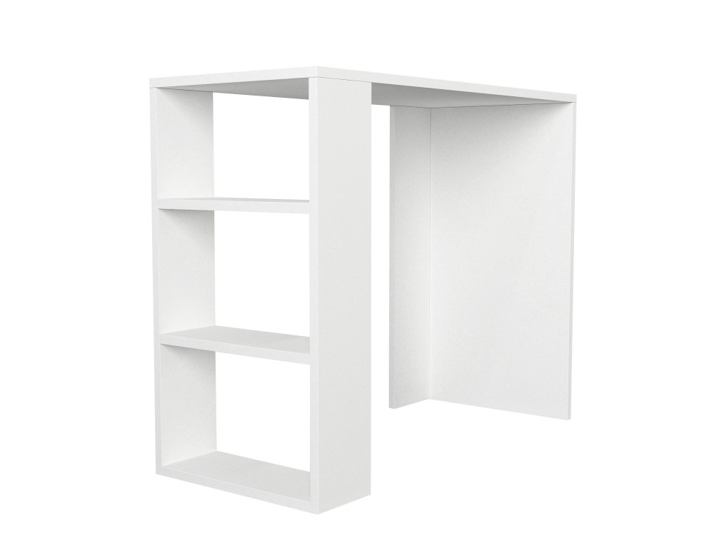 Houten bureau "Netenya" - 90 x 40 x 74 cm - Wit