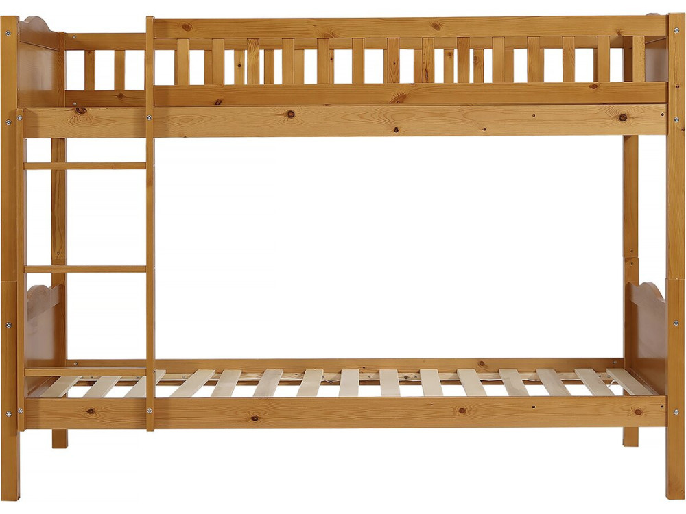 "Gabriel" houten stapelbed - 90 x 190 cm - Bruin