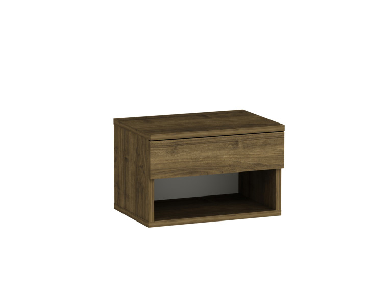 Houten nachtkastje "Ribes" - 45 x 32 x 29 cm - Bruin