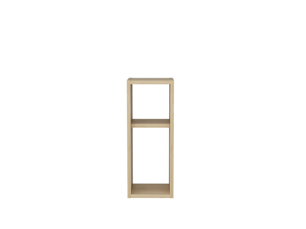 Houten nachtkastje "Sault" - 23 x 22 x 60 cm - Beige