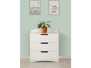 Classic" kinderkist - 80,5 x 80 x 41 cm - Wit 2