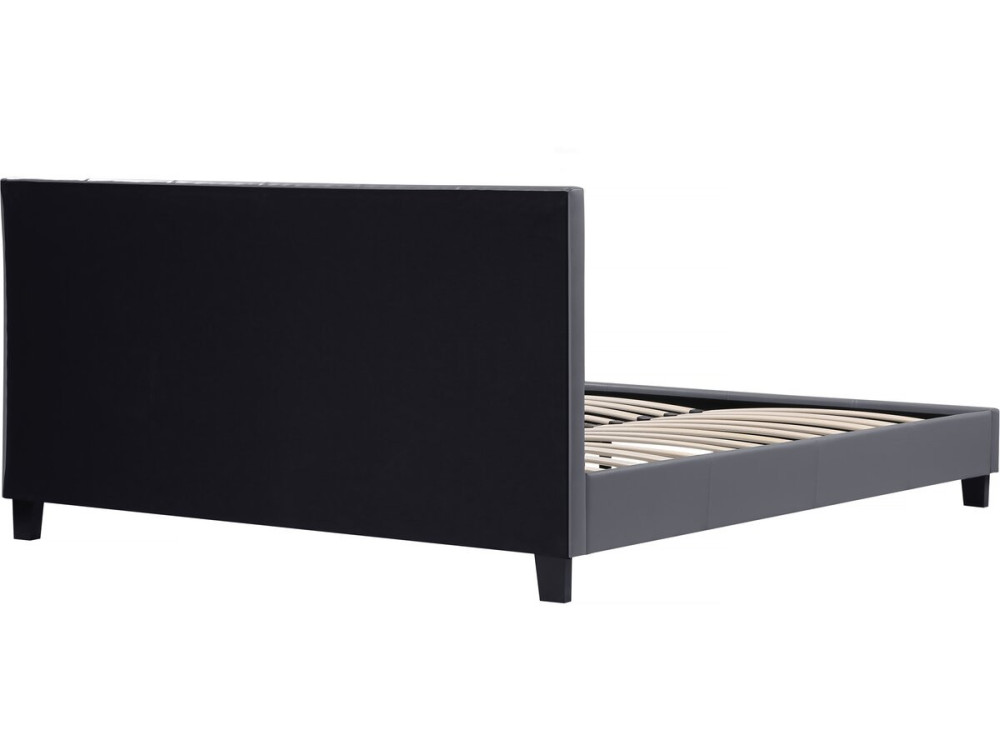 Tweepersoonsbed bed "Julia" - 160 x 200 - Grijs lichtgrijs