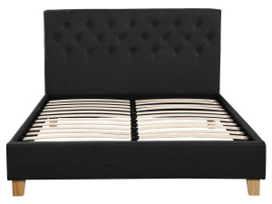 Tweepersoonsbed bed bedframe "Emmy" - 160 x 200 cm - Grijs Donkergrijs 2