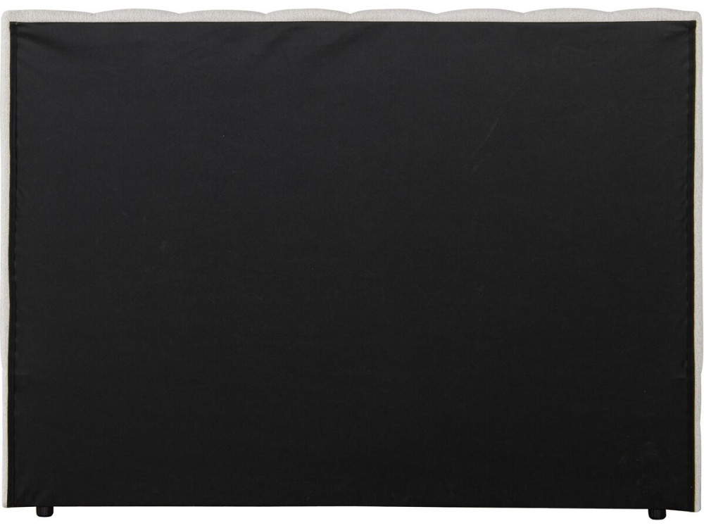 Hoofdbord van structuurstof "Val Thorens" - Beige - 140 cm