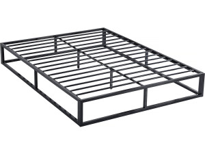 Tweepersoonsbed bedframe bed metaal 160 x 200 cm - Zwart
