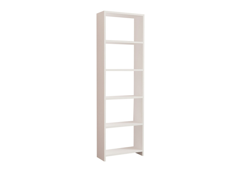 New" houten boekenkast - 50 x 19 x 160 cm - Wit