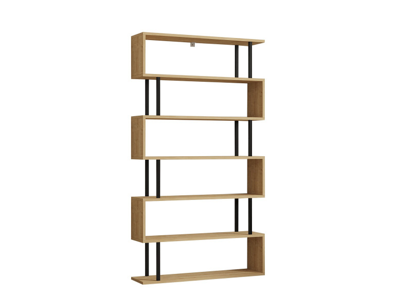 Houten boekenkast "Hector" - 90 x 22 x 162 cm - Saphir