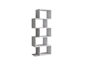 Houten boekenkast "Meric" 60 x 30 x 150 cm - Wit