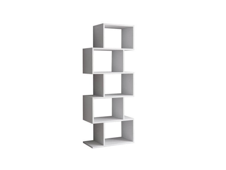 Houten boekenkast "Meric" 60 x 30 x 150 cm - Wit