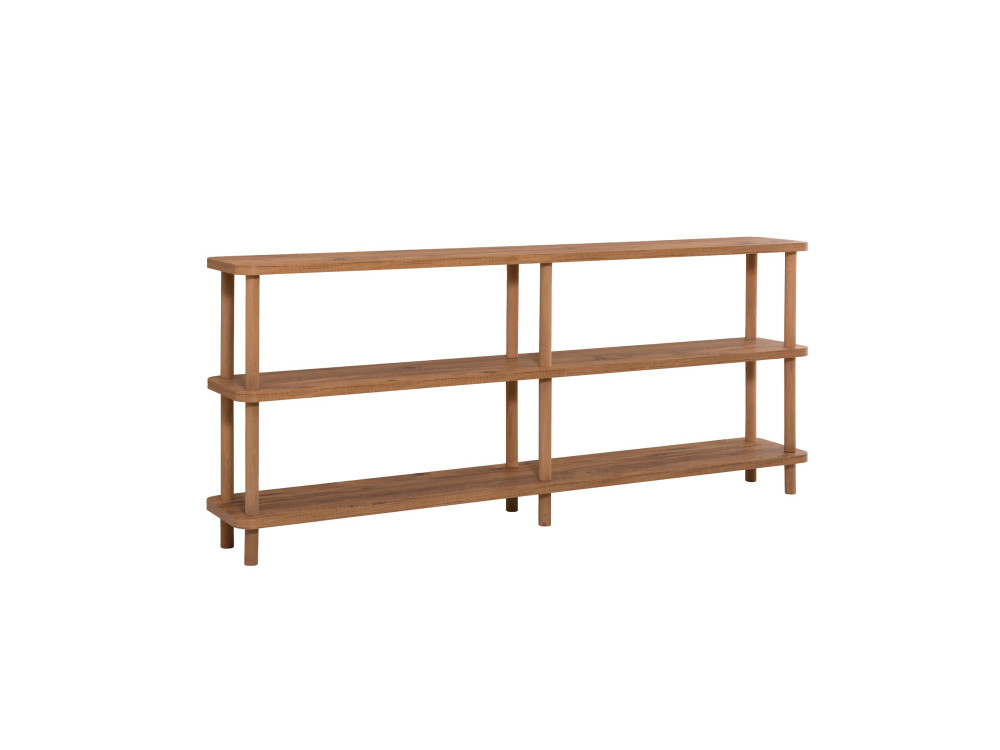 Houten boekenkast "Zen" - 180 x 35 x 75 cm - Bruin