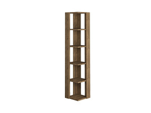Houten boekenkast "Nati" - 32 x 32 x 161 cm - Bruin