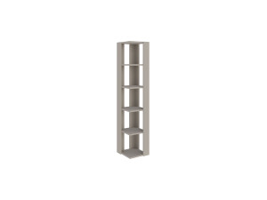 Houten boekenkast "Nati" - 32 x 32 x 161 cm - Zandsteen