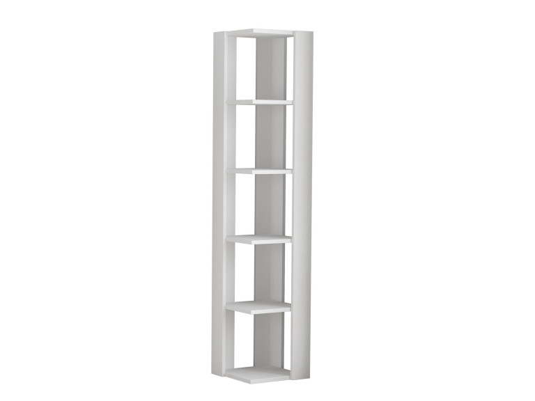 Houten boekenkast "Nati" - 32 x 32 x 161 cm - Wit