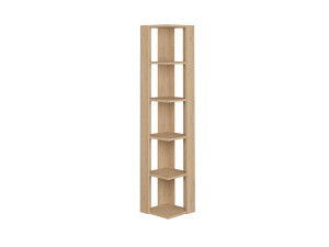 Houten boekenkast "Nati" - 32 x 32 x 161 cm - Beige