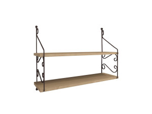 Houten wandplank "Seramoni" - 72 x 22 x 51 cm - Eik
