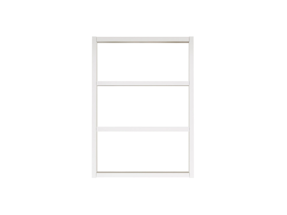 Houten wandplank "PR1" - 43 x 9 x 60 cm - Wit