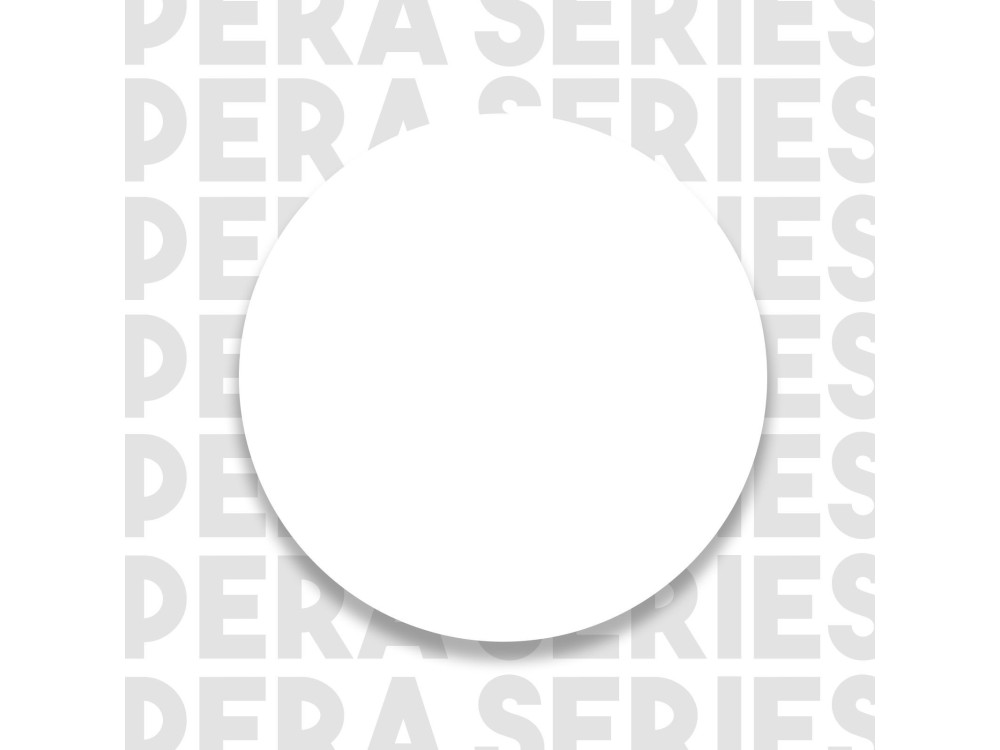 Houten wandplank "PR1" - 43 x 9 x 60 cm - Wit