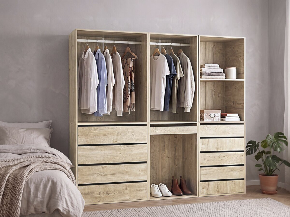 Opera" modulaire verkleedset - 3 eenheden - Beige