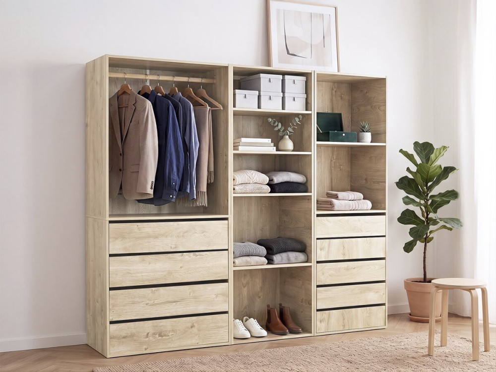 Opera" modulaire verkleedset - 3 eenheden - Beige
