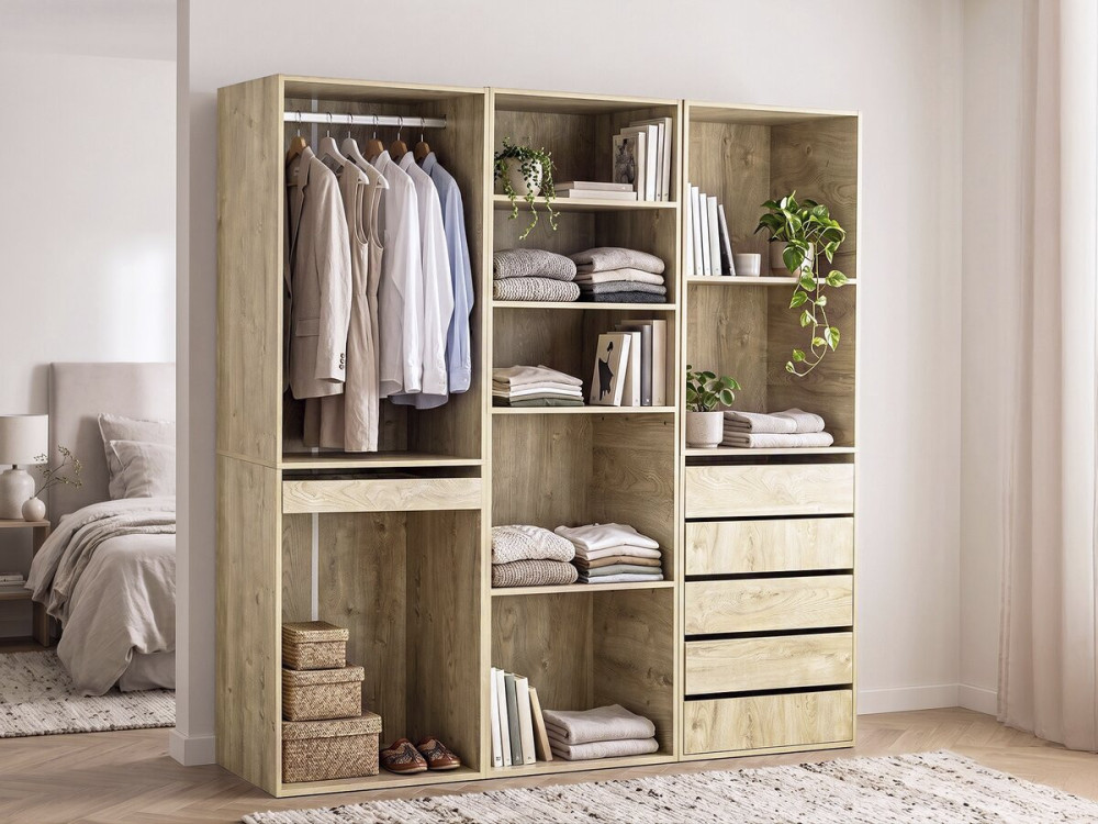 Opera" modulaire verkleedset - 3 eenheden - Beige