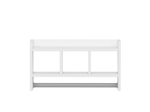 Houten wandplank "Asya" - 63 x 14 x 35 cm - Wit