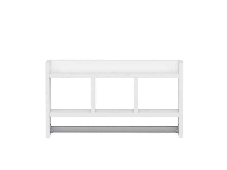 Houten wandplank "Asya" - 63 x 14 x 35 cm - Wit