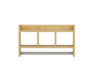 Houten wandplank "Asya" - 63 x 14 x 35 cm - Beige