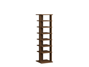 Houten schoenenkast "Ayka" - 30 x 30 x 110 cm - Bruin