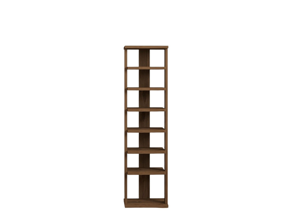 Houten schoenenkast "Ayka" - 30 x 30 x 110 cm - Bruin