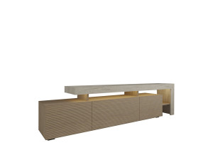 Houten TV-meubel "Beliz" - 192 x 37 x 53 cm - Beige