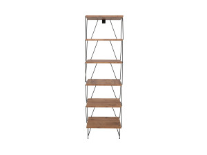 Houten boekenkast "Balaban" - 46 x 30 x 165 cm - Bruin