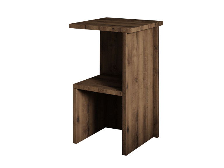Houten nachtkastje "Roisin" - 30 x 30 x 50 cm - Bruin