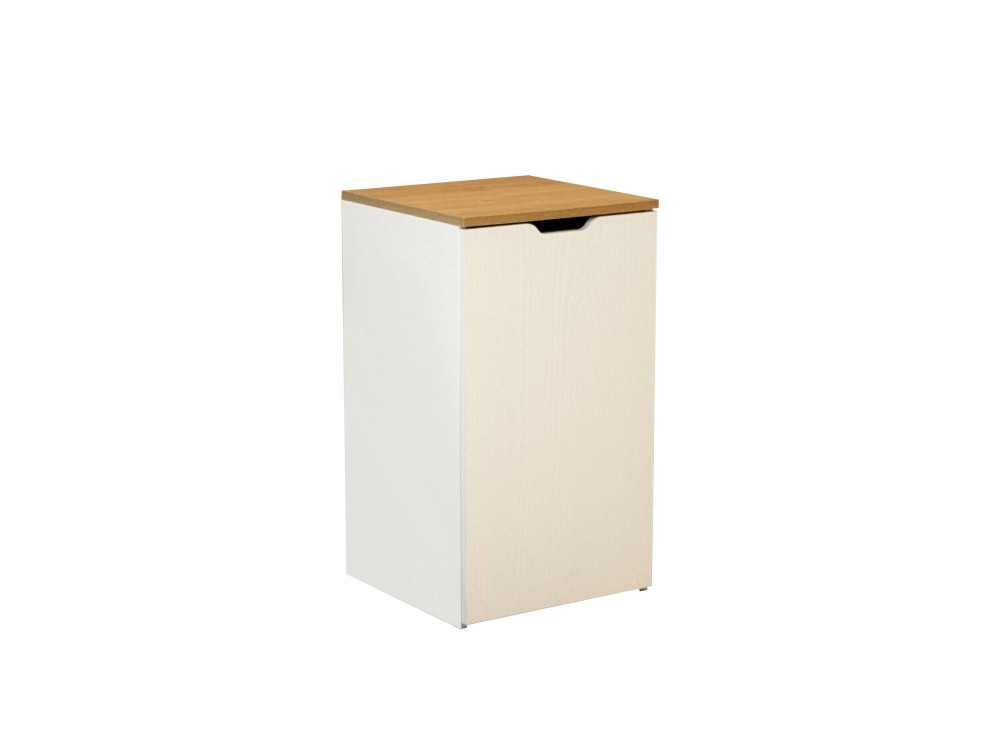 Modulo" houten bureau - 97 x 47 x 75 cm - Beige